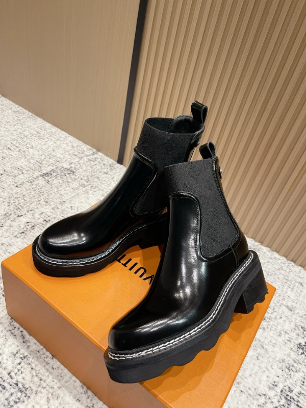 루이비통 LV 보부르 앵클 부츠