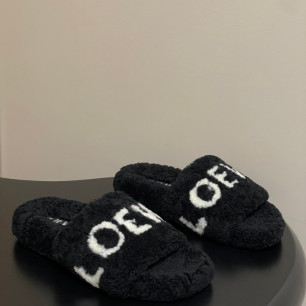로에베 25FW 신상 퍼 슬리퍼