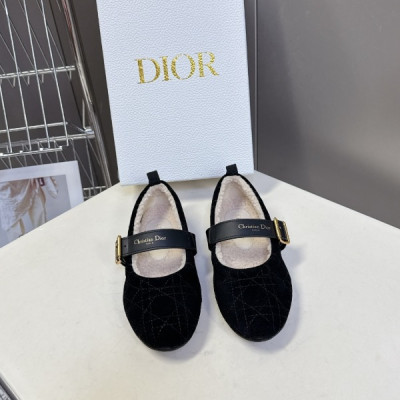 디올 Alps Dior Frost 발레 플랫 슈즈