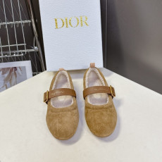 디올 Alps Dior Frost 발레 플랫 슈즈