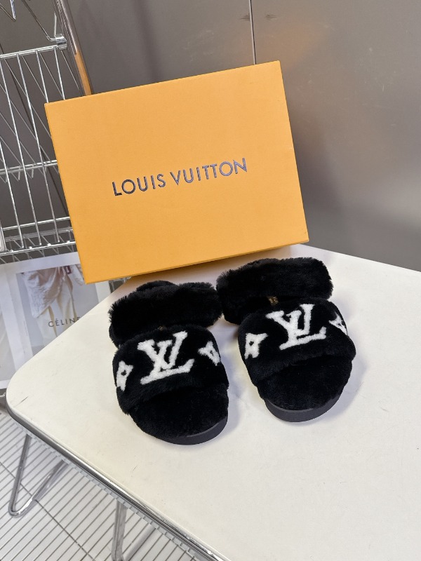 루이비통 LV 선셋 플랫 컴포트 뮬