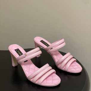 샤넬 신상 하이힐 샌들