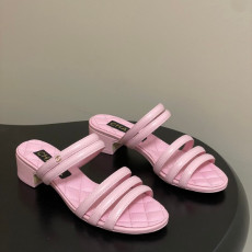 샤넬 신상 미들힐 샌들