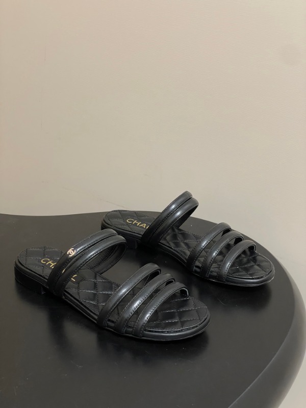샤넬 신상 플랫 샌들