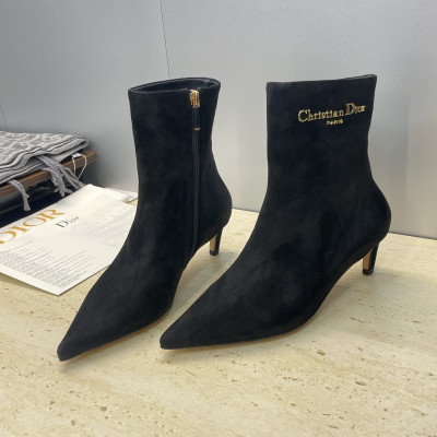 디올 My Dior 힐 앵클 부츠 5.5cm