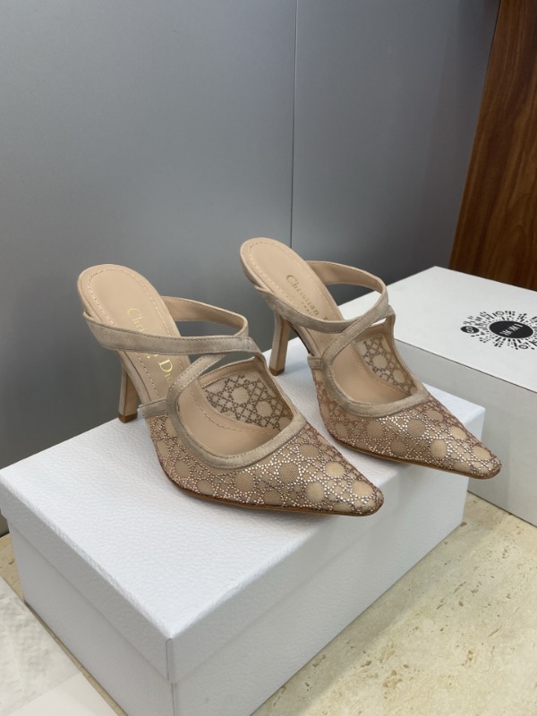 디올 런웨이 신상 뮬 9.5cm