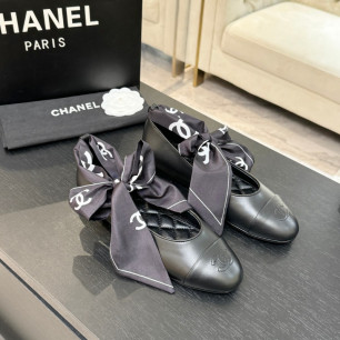 샤넬 26C 더블C 플랫슈즈