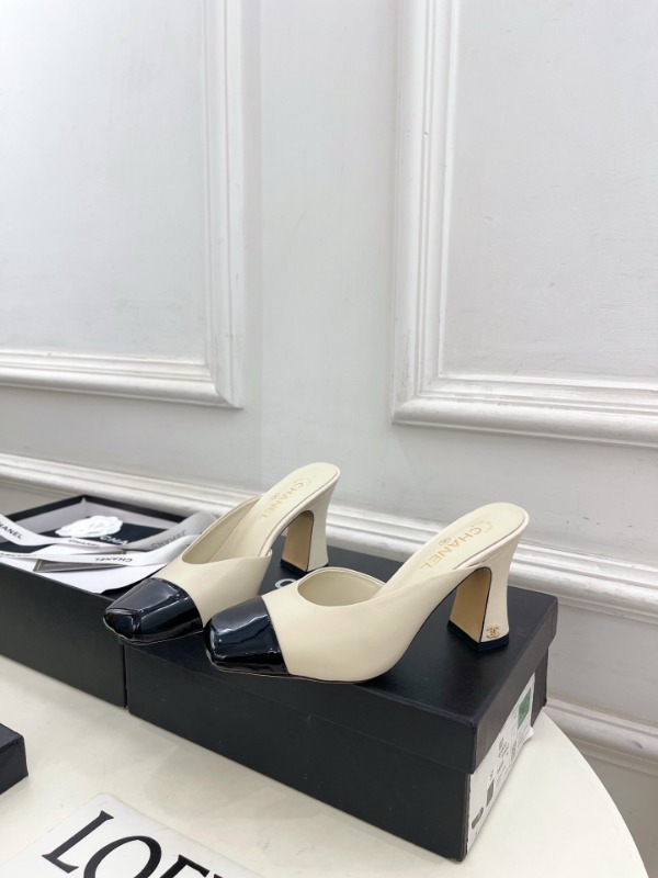 샤넬 25FW 신상 힐 뮬 8.5cm