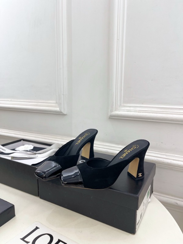 샤넬 25FW 신상 힐 뮬 8.5cm