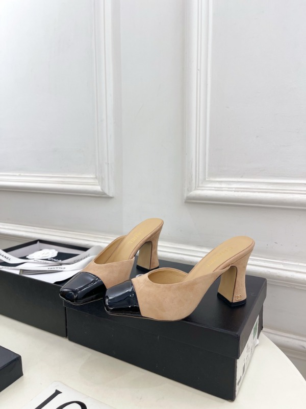 샤넬 25FW 신상 힐 뮬 8.5cm