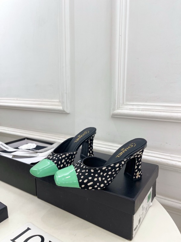 샤넬 25FW 신상 힐 뮬 8.5cm