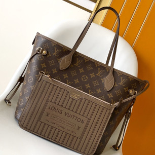 루이비통 Neverfull 인사이드 아웃 미디엄 핸드백