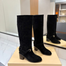 발렌티노 V로고 시그니처 하이부츠 8cm