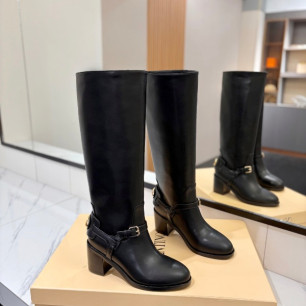 발렌티노 V로고 시그니처 하이부츠 8cm