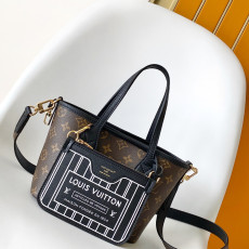 루이비통 Neverfull 인사이드 아웃 스몰 핸드백