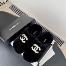 샤넬 25K 신상 시어링 슬리퍼