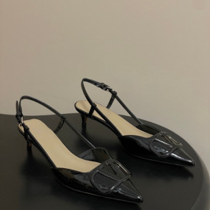 발렌티노 V로고 시그니처 슬링백 4cm