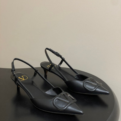 발렌티노 V로고 시그니처 슬링백 4cm