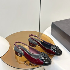 샤넬 26 봄 여름 카멜리아 슬링백 4cm