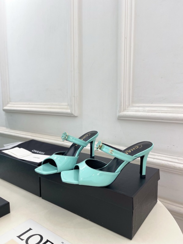 샤넬 26 봄 여름 신상 힐 뮬 7.5cm