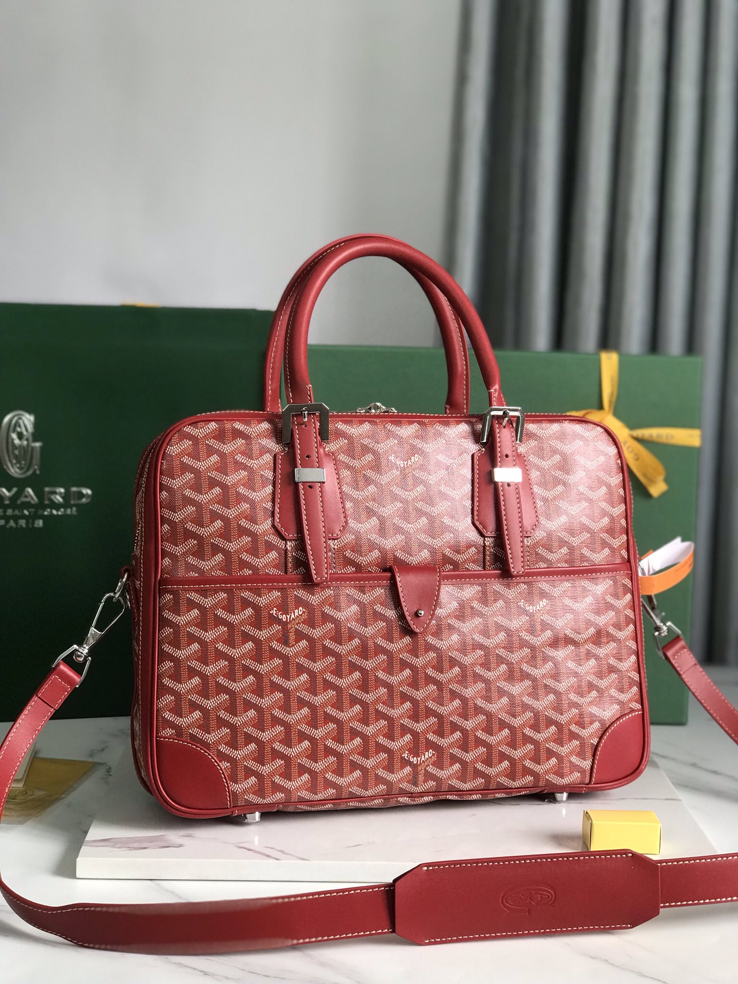 고야드 암바사드 서류가방 -35CM