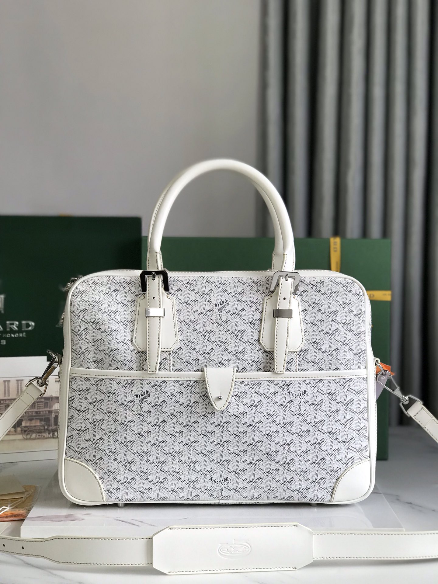 고야드 암바사드 서류가방 -35CM