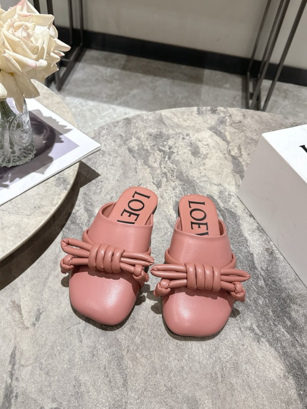 로에베 플라맹고 노트 뮬