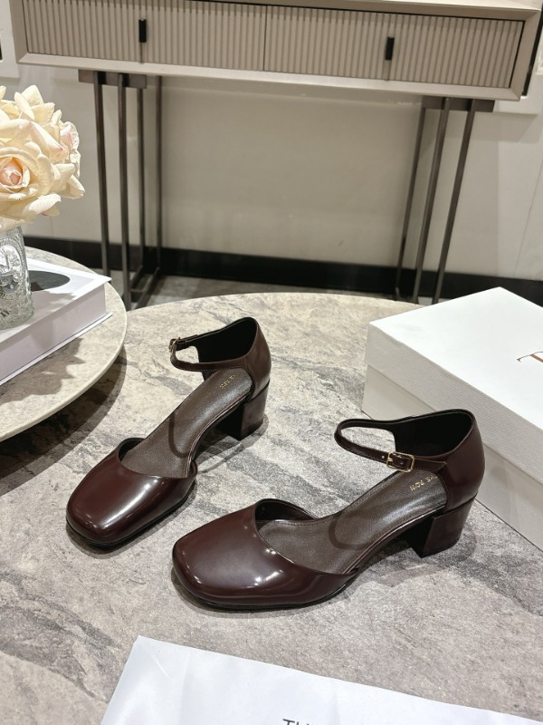 더로우 Penelope 앵클 스트랩 힐 5cm