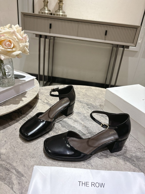 더로우 Penelope 앵클 스트랩 힐 5cm