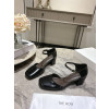 더로우 Penelope 앵클 스트랩 힐 5cm