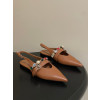 루이비통 Vibe 슬링백 플랫 슈즈