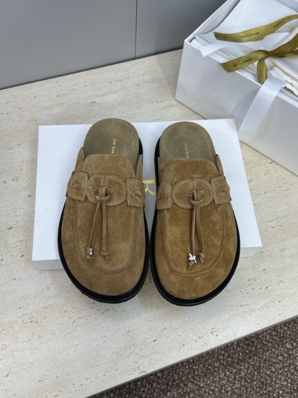 더로우 26 이른 봄 신상 뮬 샌들