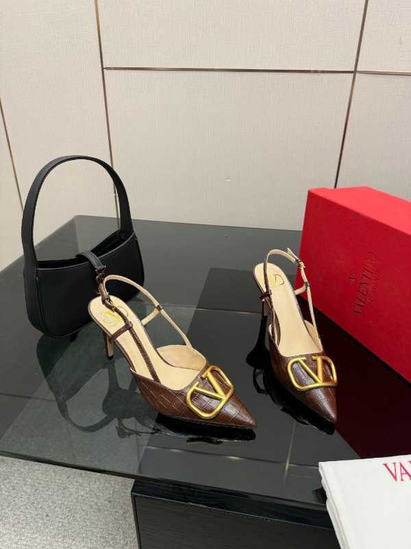 발렌티노 v로고 시그니처 슬링백 8.5cm