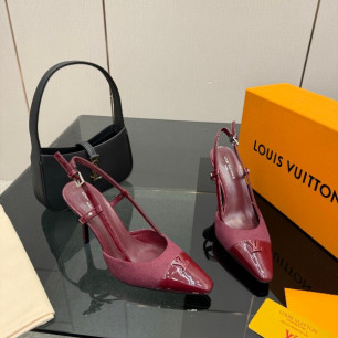 루이비통 시티 슬링백 펌프스 9cm