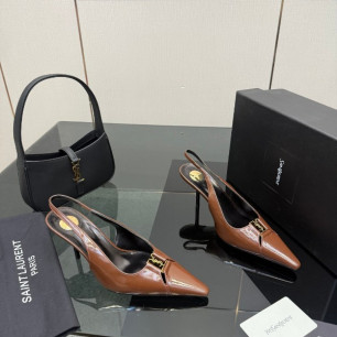입생로랑 바빌론 브르퇴유 슬링백 펌프스 6.5cm