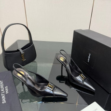 입생로랑 바빌론 브르퇴유 슬링백 펌프스 6.5cm