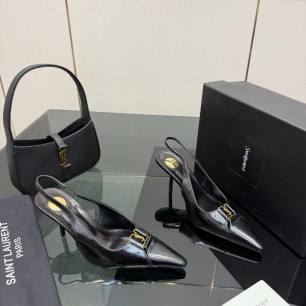 입생로랑 바빌론 브르퇴유 슬링백 펌프스 6.5cm
