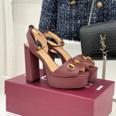 구찌 홀스빗 플랫폼 힐 샌들 12cm
