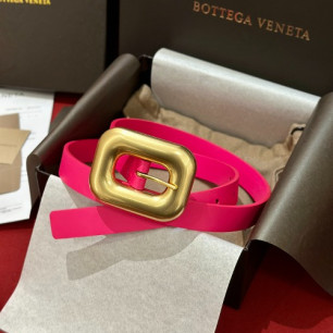 BOTTEGA VENETA 보테가 체인 링크 벨트 2cm - 734271