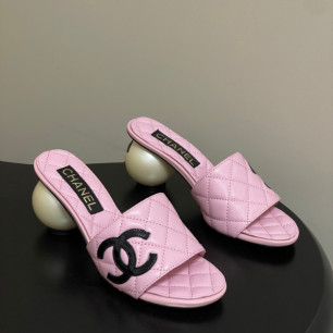 샤넬 26 봄 여름 런웨이 뮬 샌들 7cm