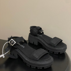 프라다 26 봄 여름 신상 캔버스 샌들 5.5cm