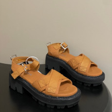 프라다 26 봄 여름 신상 크로스 캔버스 샌들 5.5cm