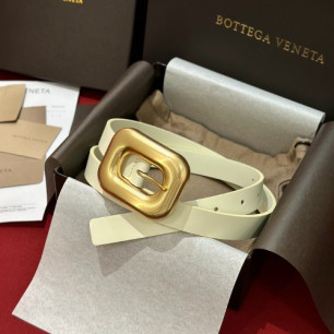 BOTTEGA VENETA 보테가 체인 링크 벨트 2cm - 734271
