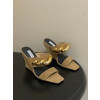 알라이아 26SS 신상 WAVE JEWEL 뮬 9.5cm