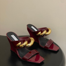 알라이아 26SS 신상 WAVE JEWEL 뮬 9.5cm