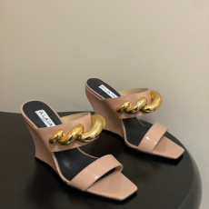 알라이아 26SS 신상 WAVE JEWEL 뮬 9.5cm
