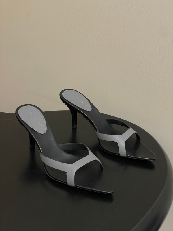 입생로랑 26S 봄 여름 신상 뮬 7.5cm
