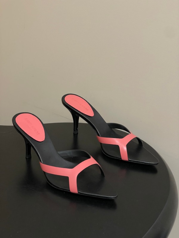 입생로랑 26S 봄 여름 신상 뮬 7.5cm