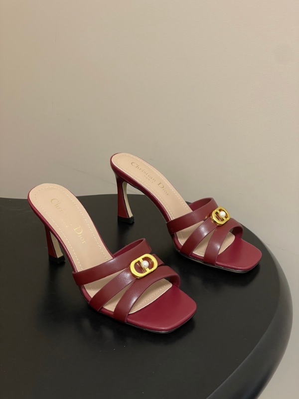 디올 26S 신상 진주 뮬 8cm