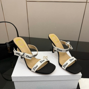 디올 자디올 스르랩 힐 샌들 9.5cm